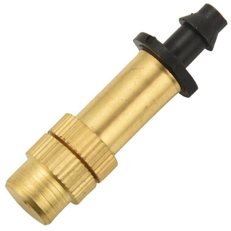 Adjustable Copper Spray Nozzle Garden Patio Water Mister Air Misting Cooling SE1