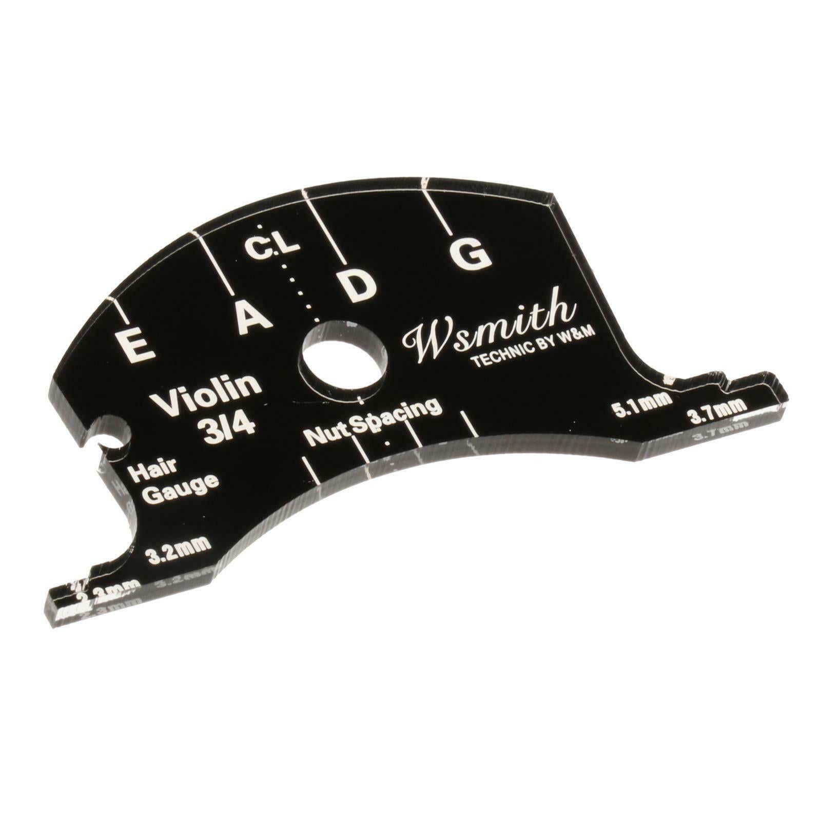Violin Bridge Multifunction Fingerboard Mold Scraper Template Reference Leveling