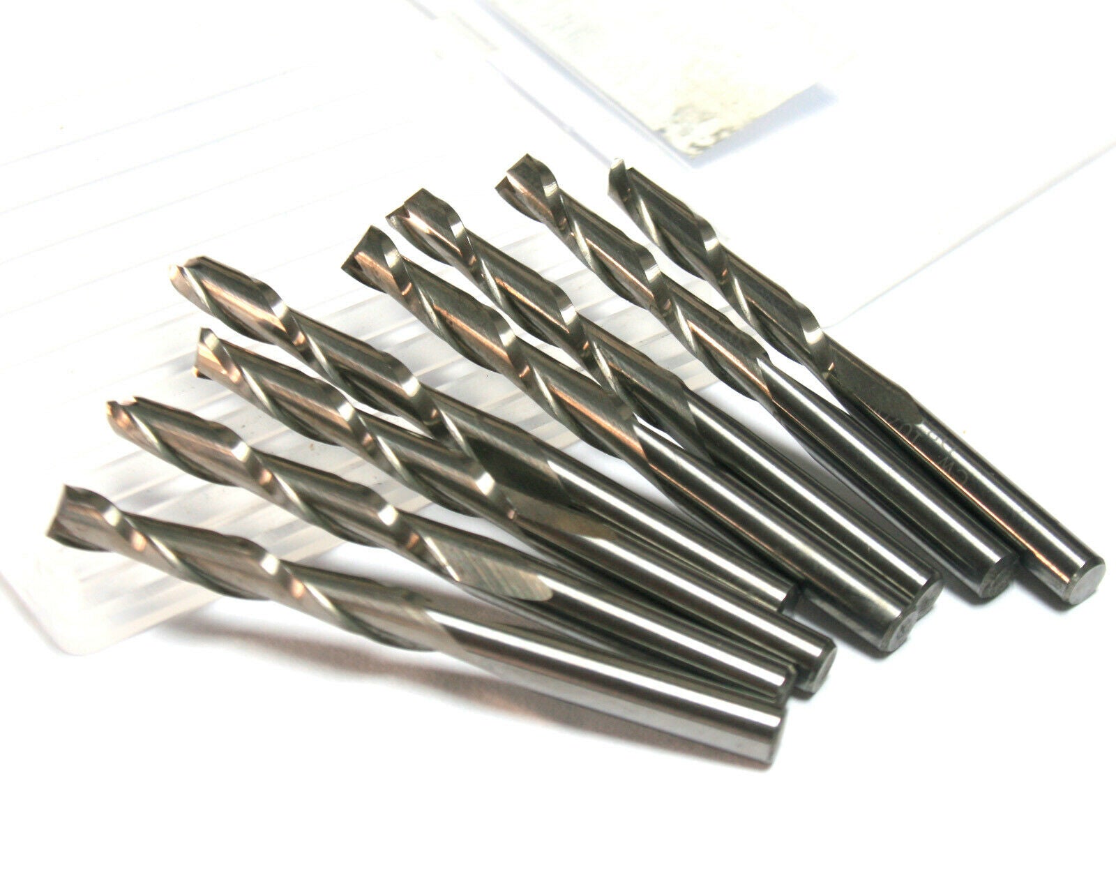 10pcs 22mm 1/8" (3.175mm) double flute spiral CNC router bits [M_M_S]