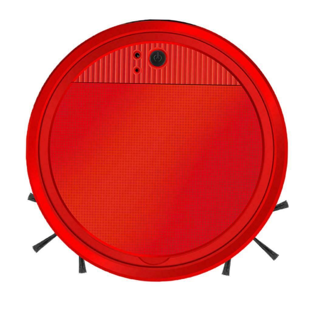 3.7V Smart Robot Vacuum Cleaner Sweeping Robot Machine for Pet Hair  Red