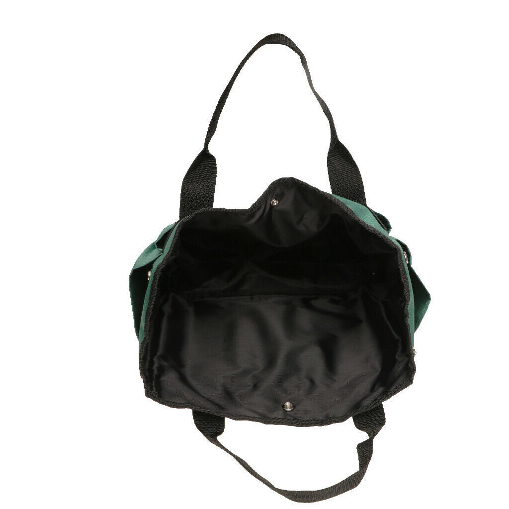 8 Pocks Garden Tool Kit Bag Carrier Tote Organizer Planting Storage Durable