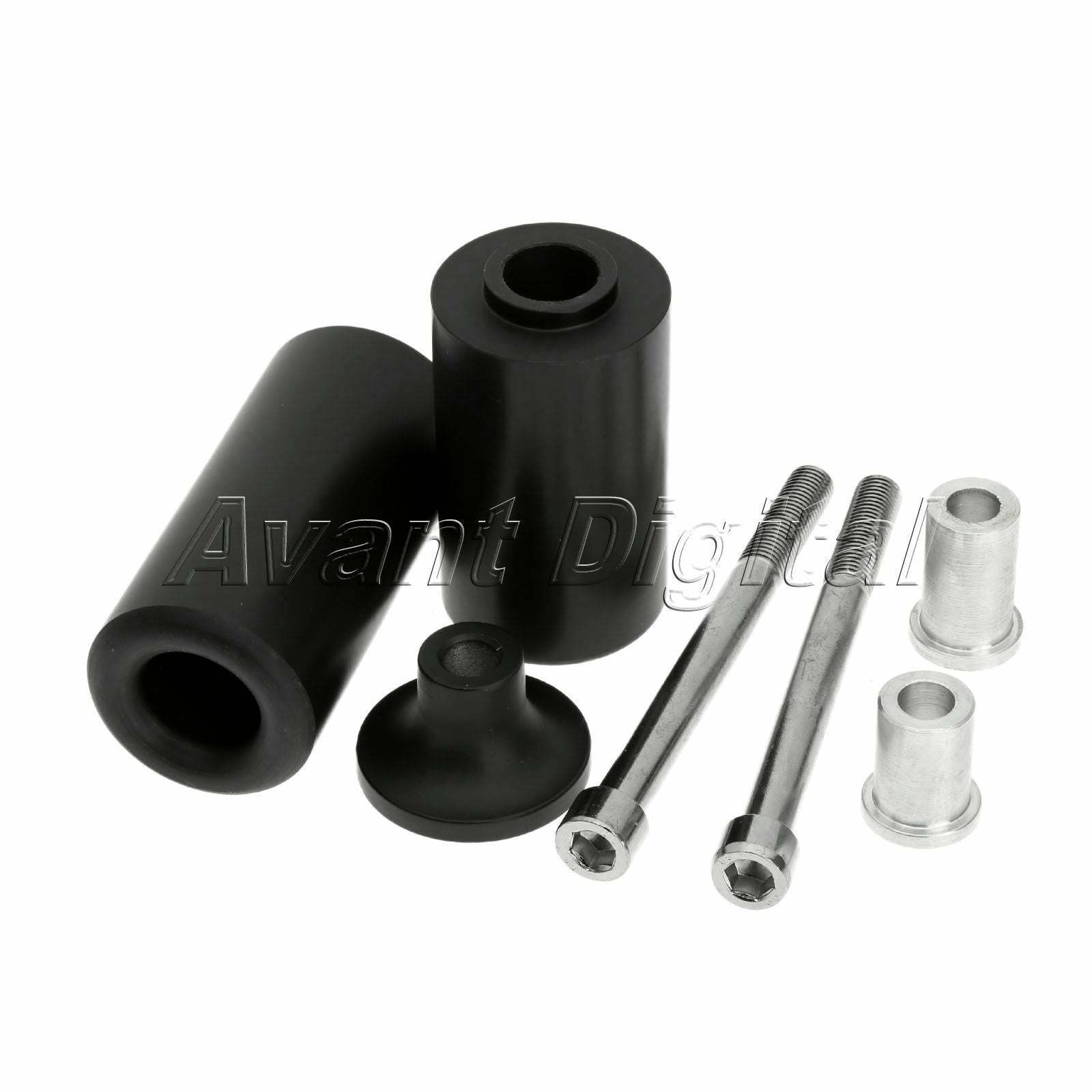 Motorcycle Black Frame Sliders Crash Protector For Kawasaki ZX6R ZX6RR 03 04 02