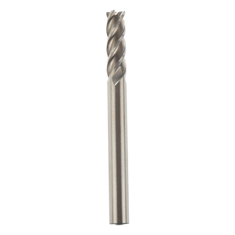 Straight Shank 6mm Cutting Dia 4 Flutes Milling Cutter End Mill E1R4R4