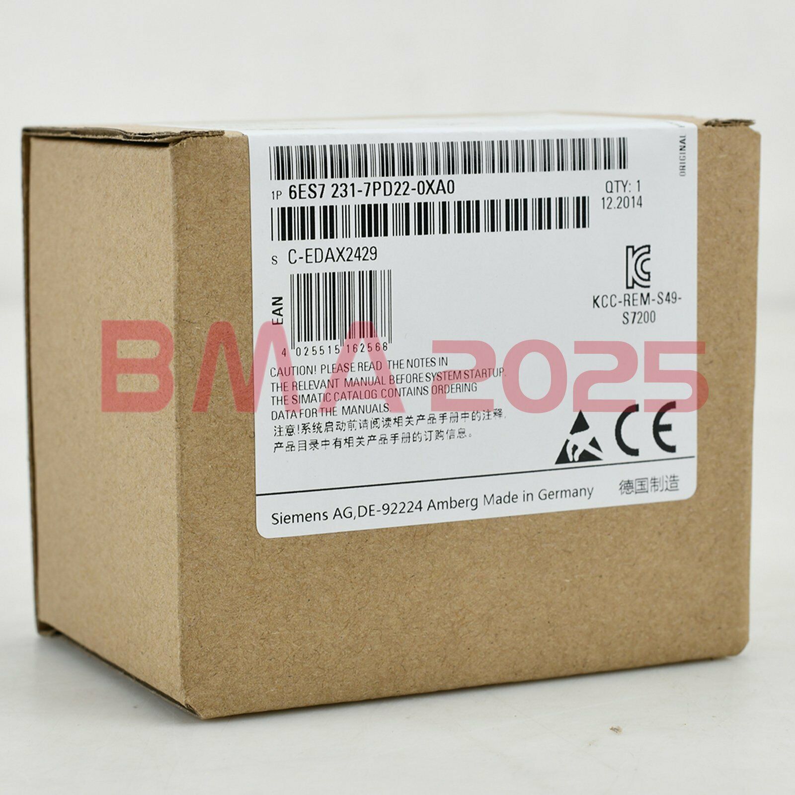 1PC Brand New 6ES7 231-7PD22-0XA0 one year warranty free Ship SM9T