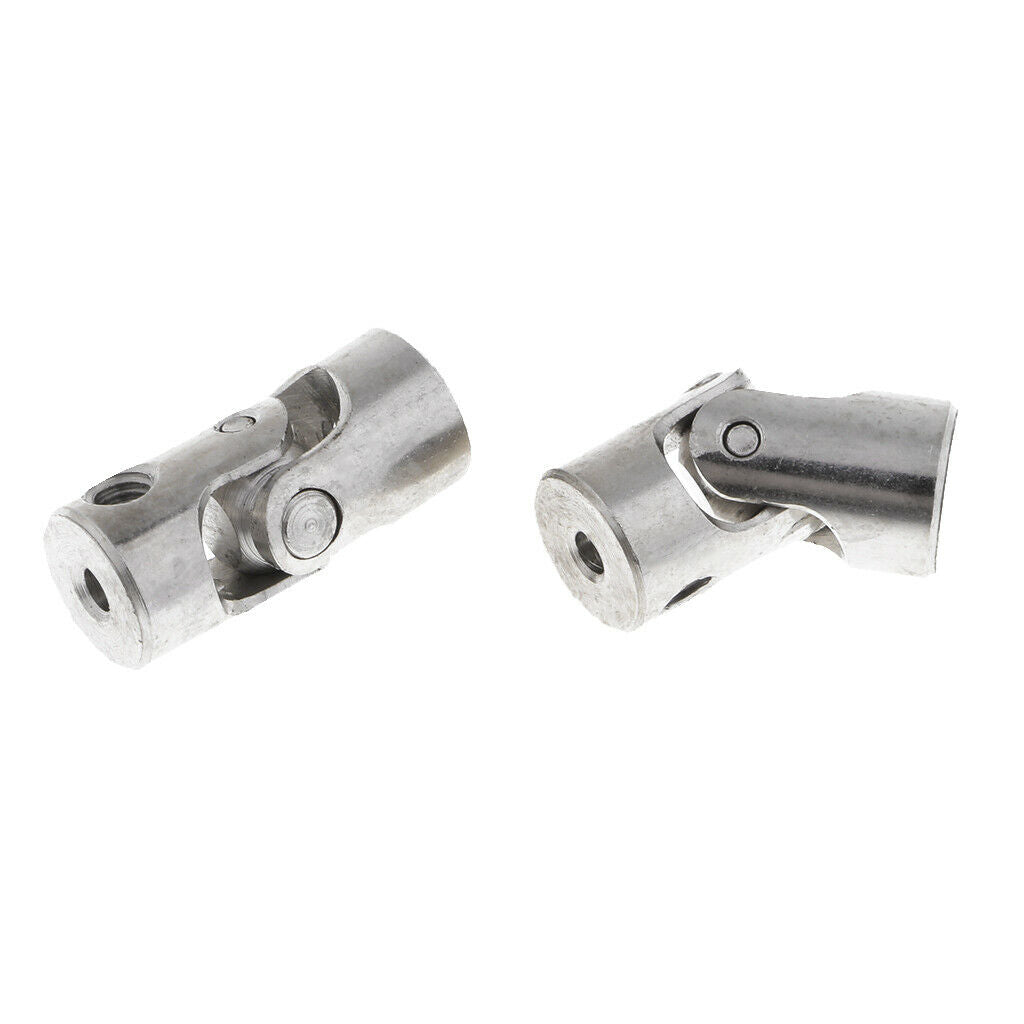 2X Metal Cardan Joint Gimbal Couplings Universal Joint for RC Car 2x2mm