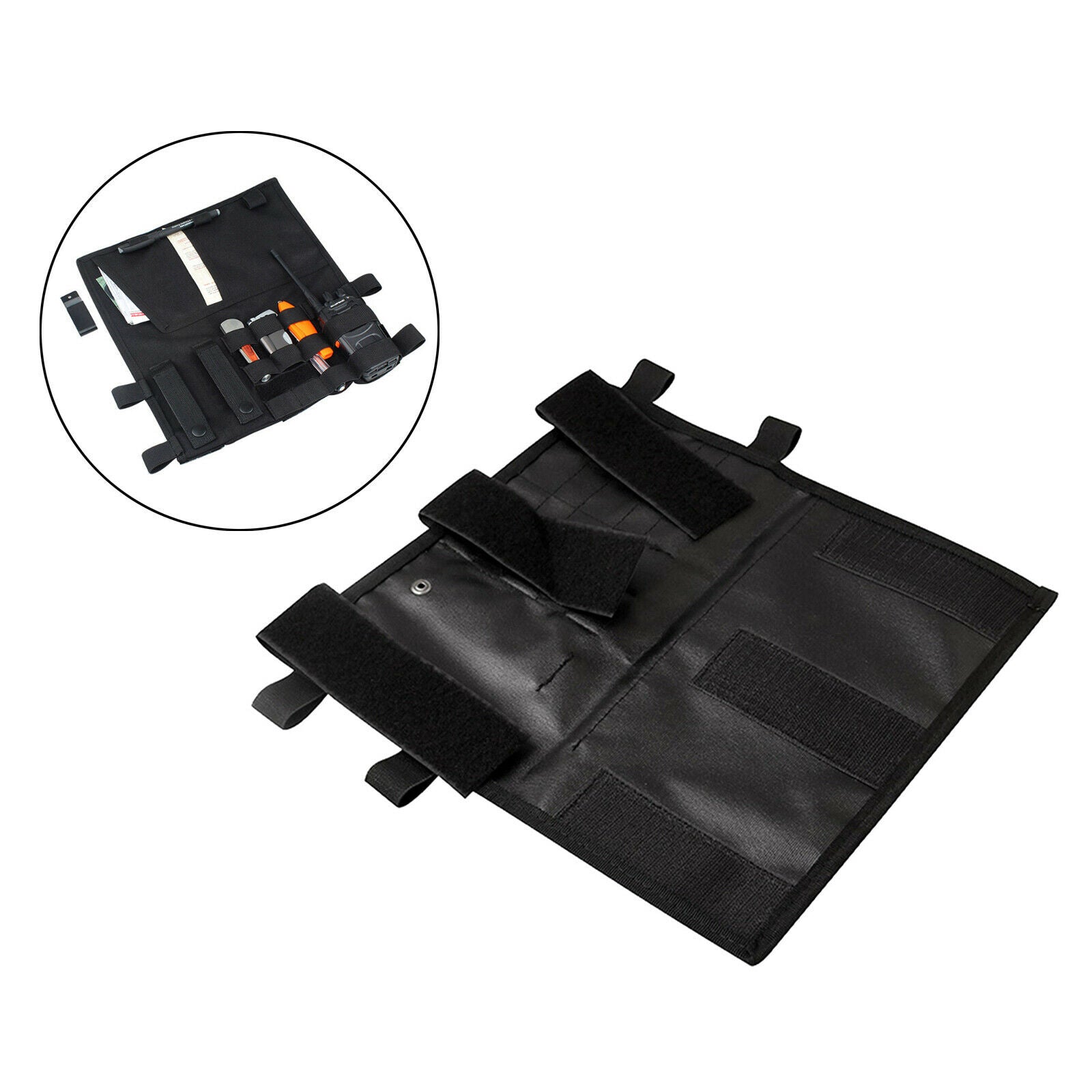 Sun Visor Organizer Interior Storage Multi- Net Zipper for Car SUV