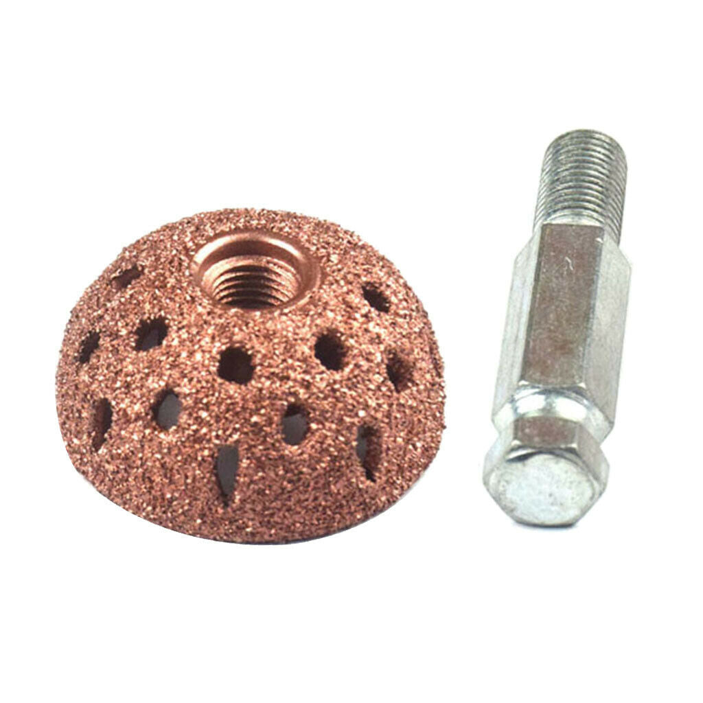 38mm 1.5" Tungsten Alloy Auto SUV Motorcycle Bike Grinding Head Adapter