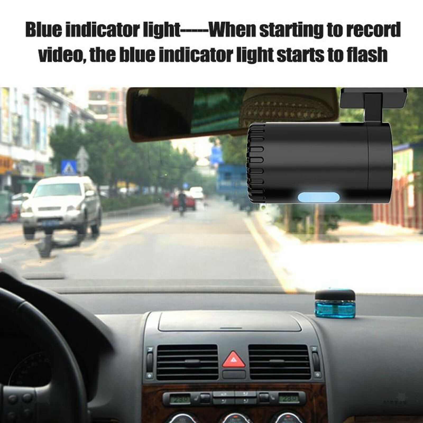 Mini Dash Cam 1080P Car Camera Driving Recorder Night Vision 170°Wide Angle