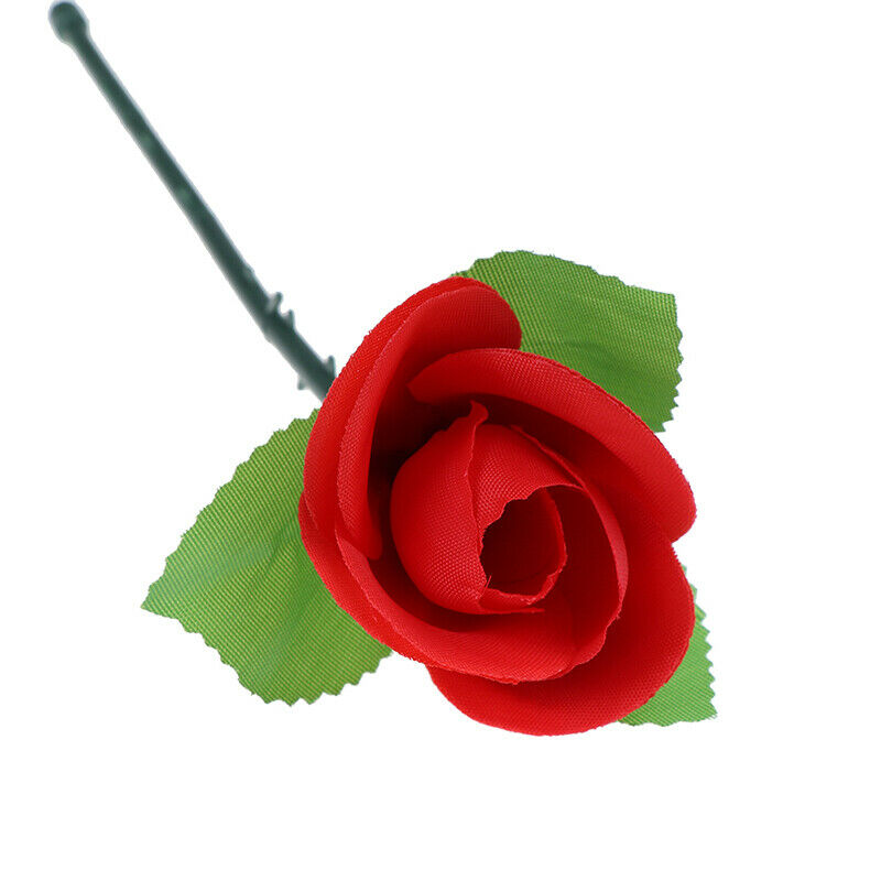 Folding Rose Magic Tricks Flower Appearing Disappears Street Illusion Props Toys