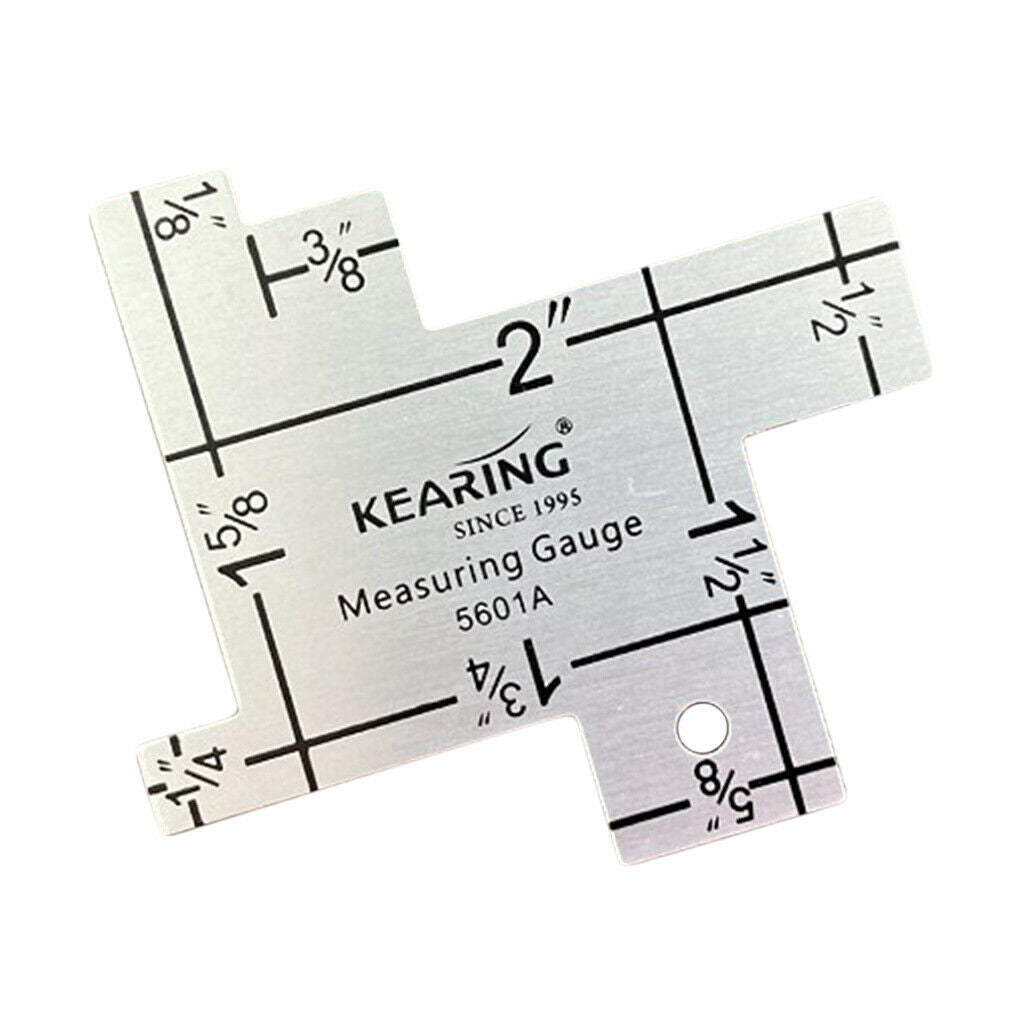 2'' Mini Metal Hemline Measuring Gauge DIY Sewing Quilting Garment Measurement