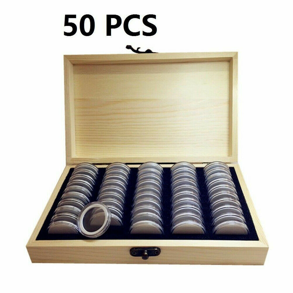 Adjustable Case Collection Antioxidant Commemorative Coin Capsules Storage Box