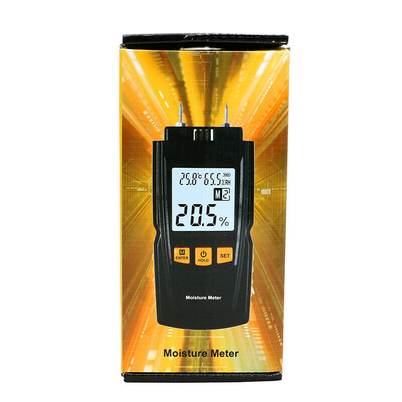Wood Moisture Meter Digital Lcd Moisture Tester Wood Moisture Detection Tester