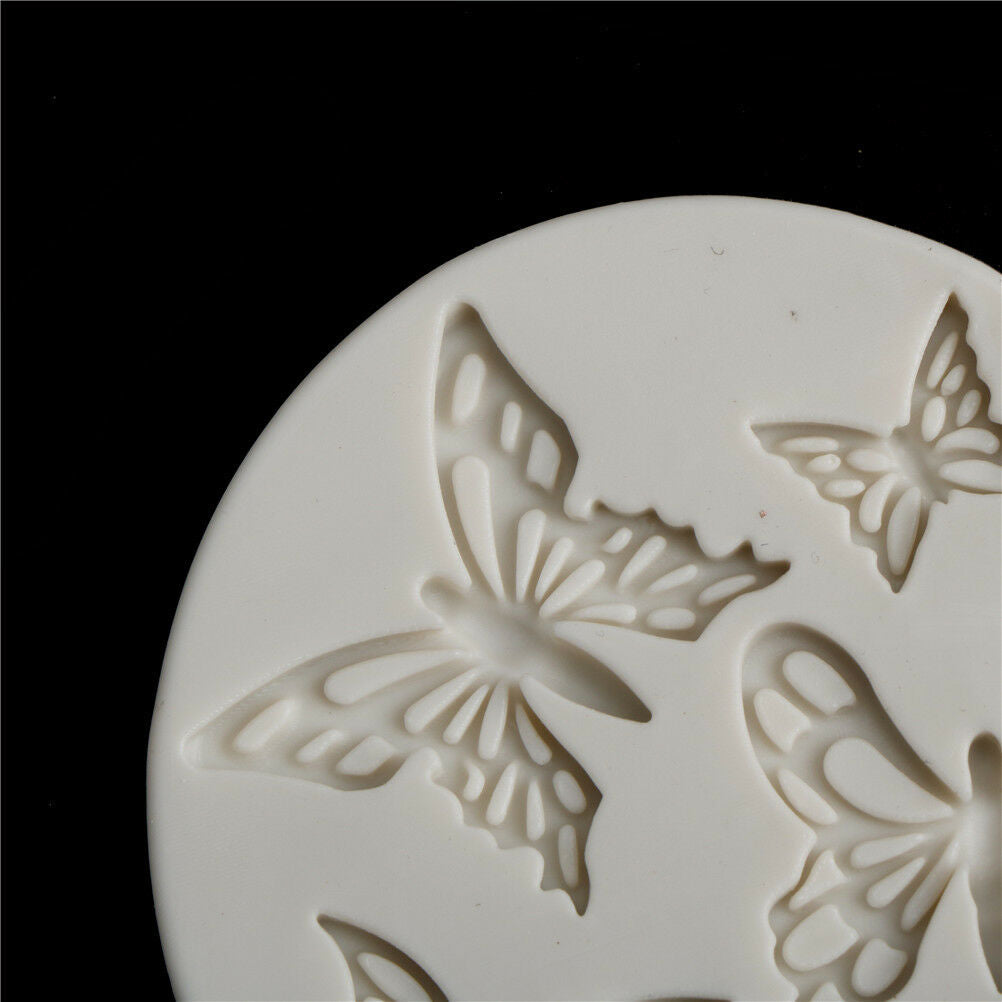 sugar craft butterfly silicone mold fondant cake decor tool chocolate mol.l8