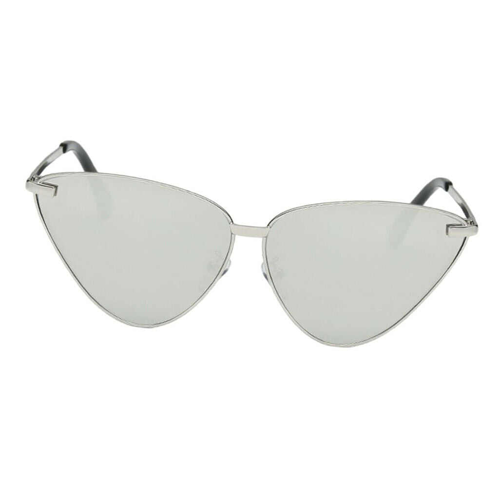 2x Unisex Cat Eye Sunglasses Punk Sun Glasses Summer UV400 Party Eyewear