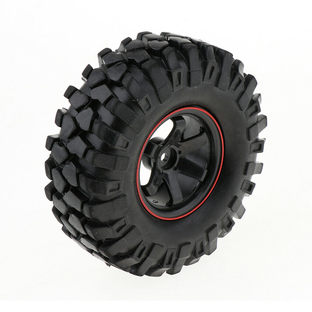 1/10 RC Electric 4WD Car Spare Parts 108mm Rubber Tires for