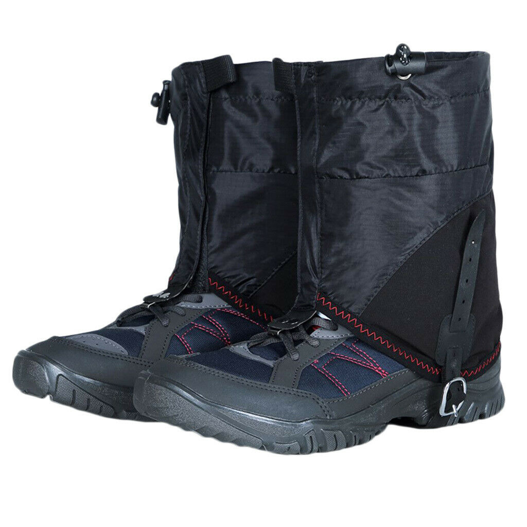 Adjustable Outdoor Waterproof Walking Ankle Gaiters for Hiking Climbing Hunting
