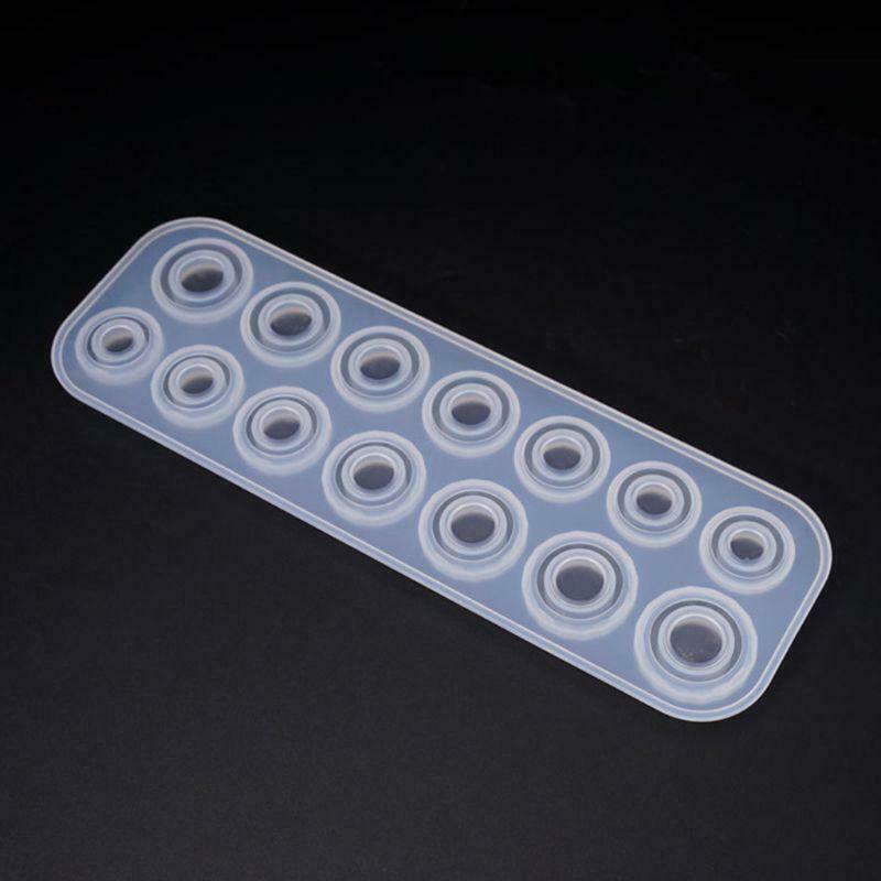 Flat Rings Mould Collection Handmade DIY Jewelry Making Ring Silicone Mold Epoxy