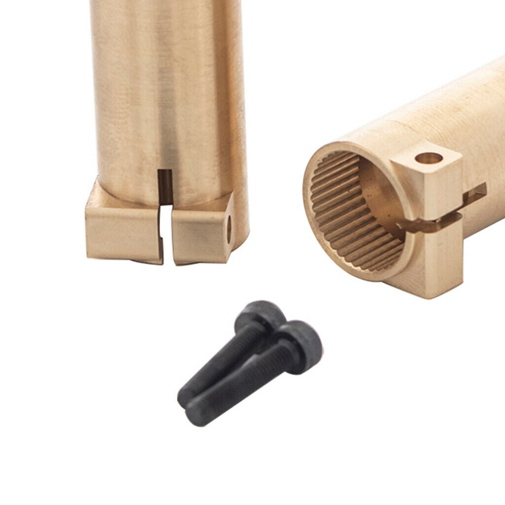 1:10 Brass Rear Straight Axle Adapter Parts & Accessories for Axial SCX10 II