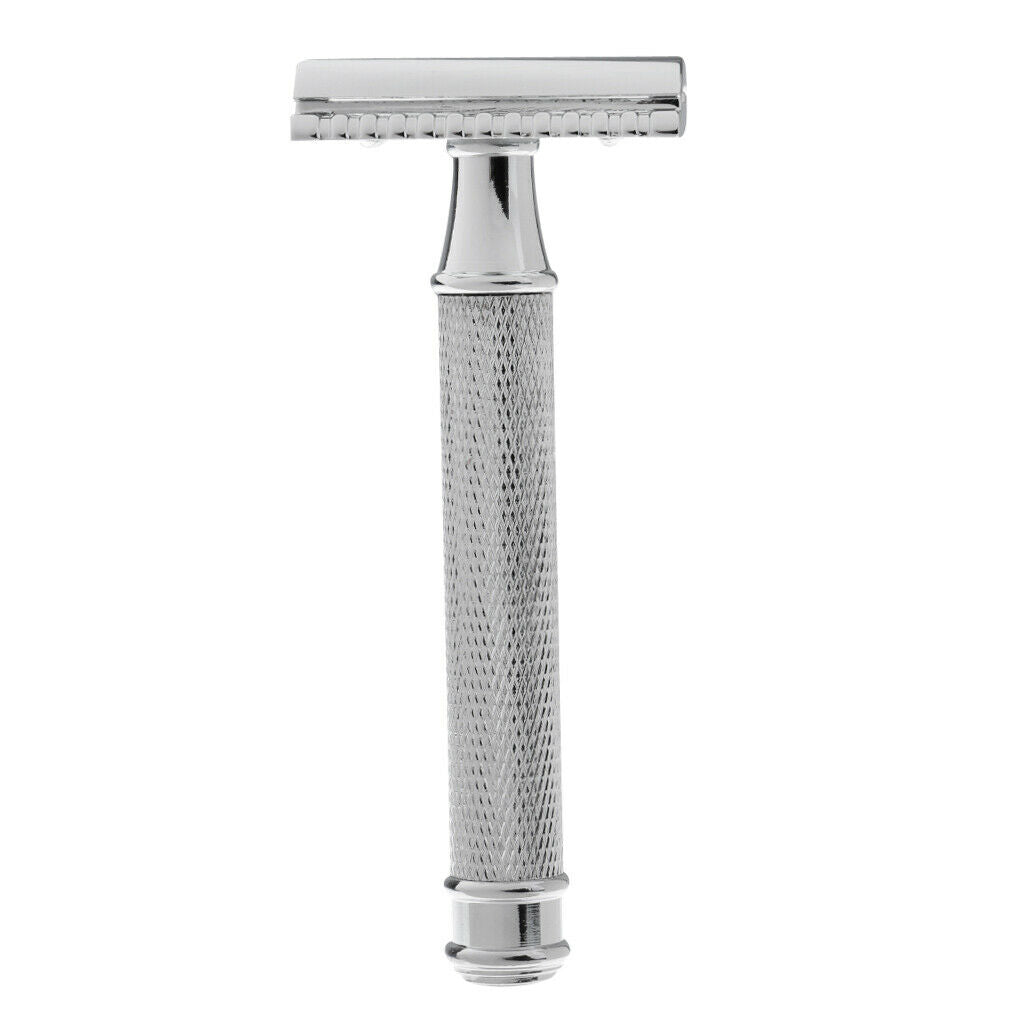 Adjustable Double Edge Safety Razor Classic Manual Shaver For Beard Removal