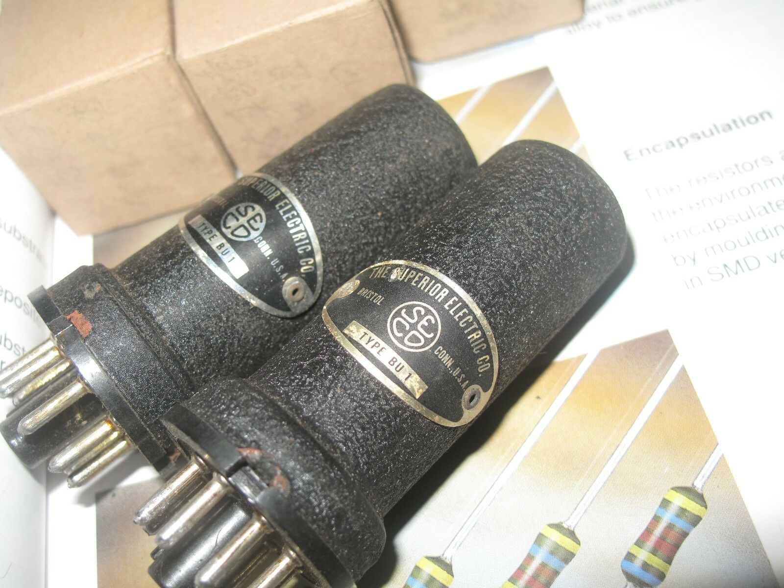 1pcs - SECO TYPE-BU1 Vacuum Tube - NOS