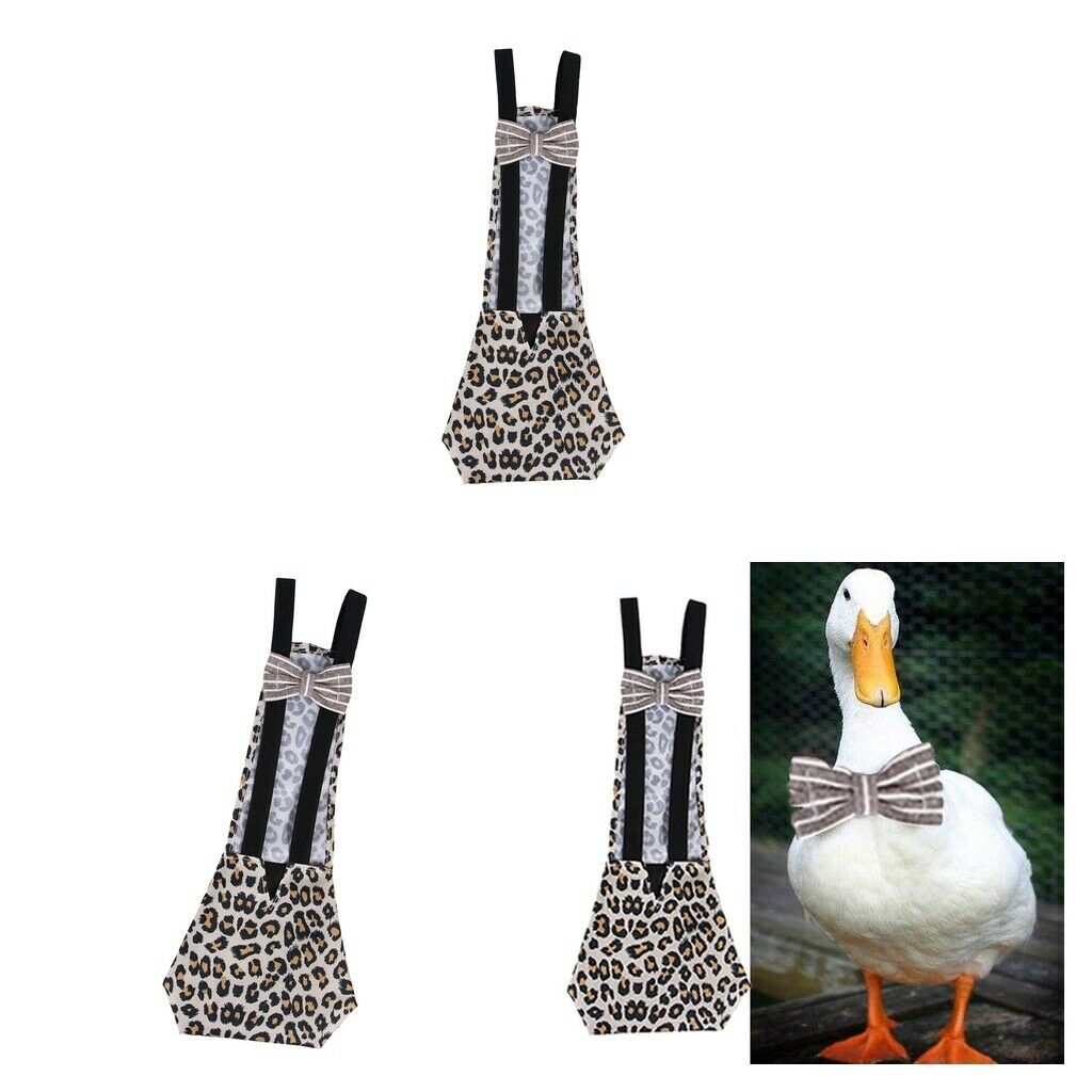 2x Chicken Duck Poultry Diaper Pet  Cover Pet Poultry Goose Roosters