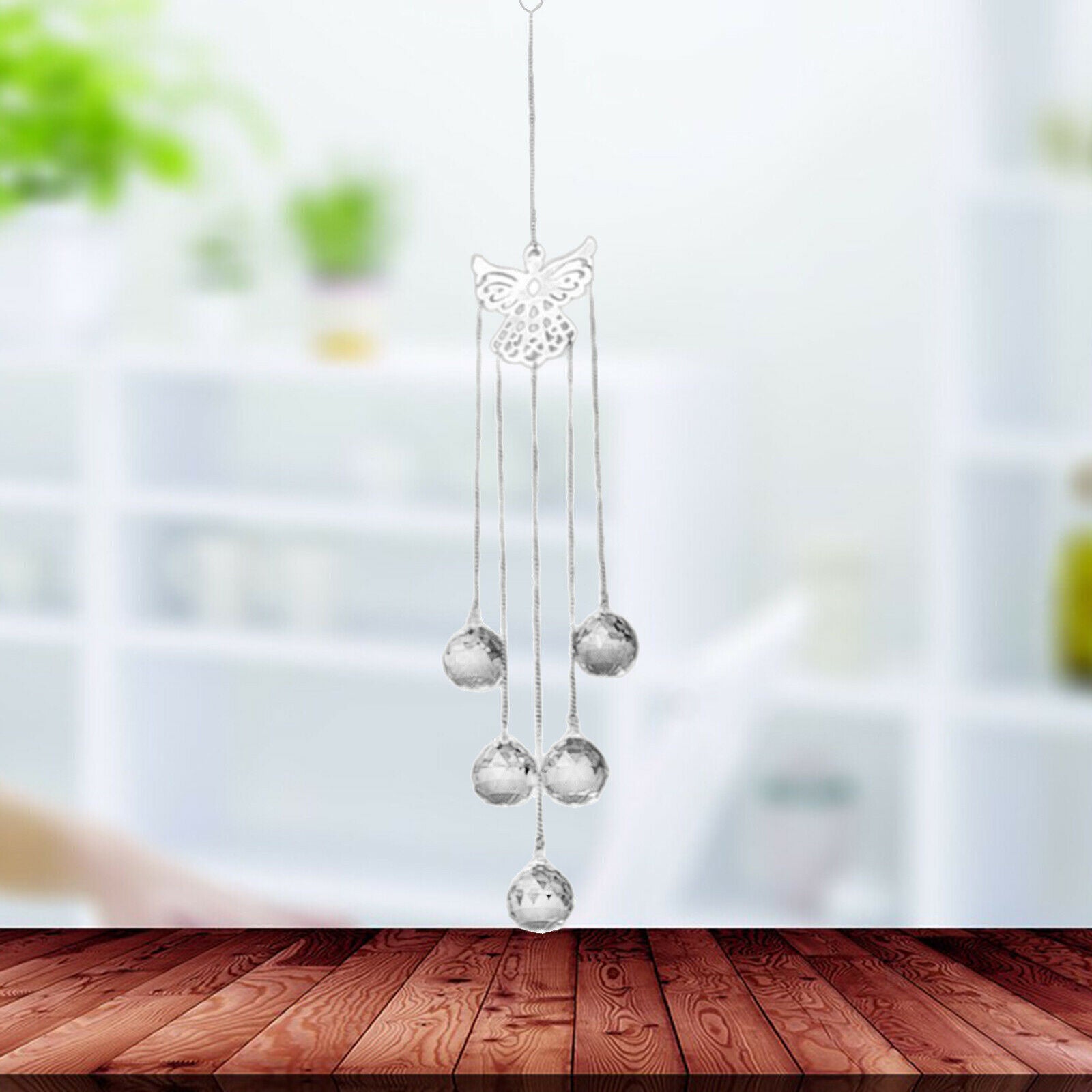Crystal Suncatcher Faceted Beads Rainbow Maker Home Garden Ornament Craft