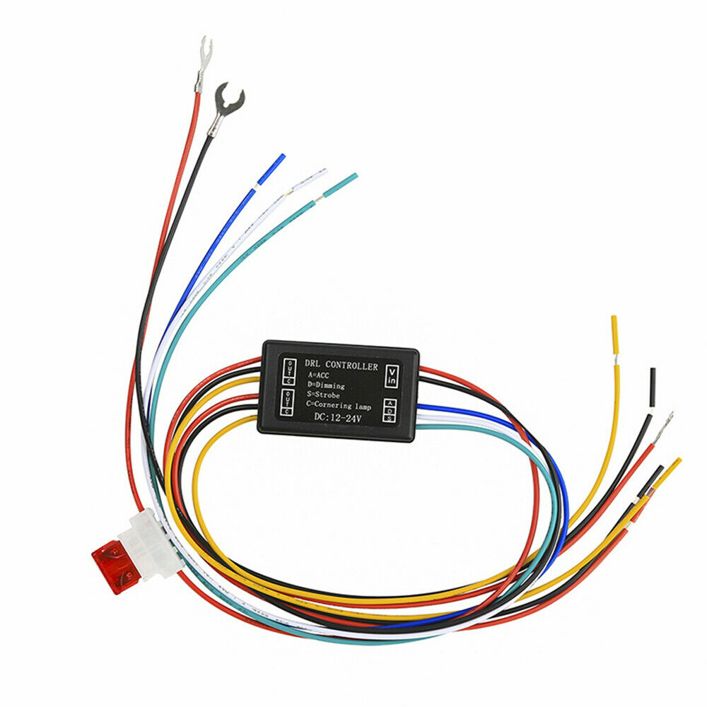 12V-24V Car SUV DRL Controller LED Daytime Running Light Controller Universal