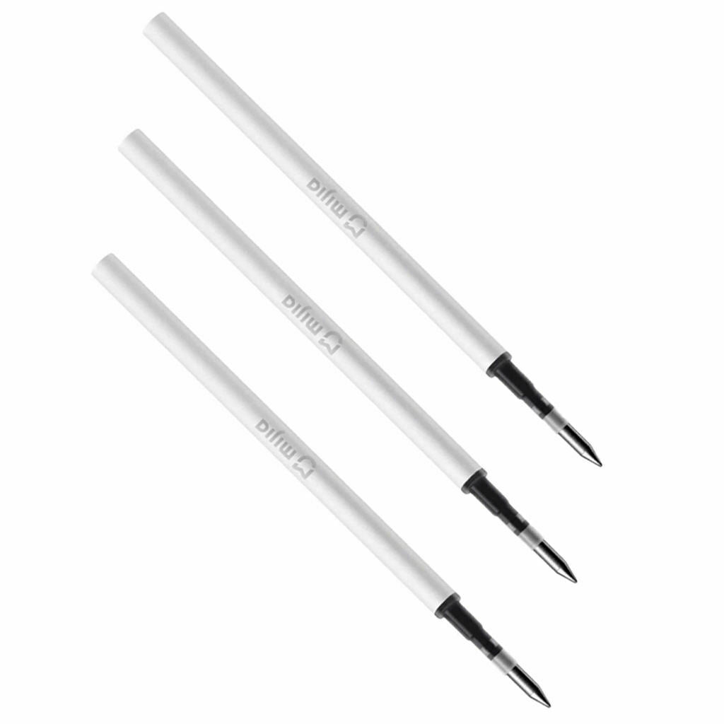 3pcs   Pen Refill Replacement 0.5mm G2 Swiss Imported & Japan Ink Black