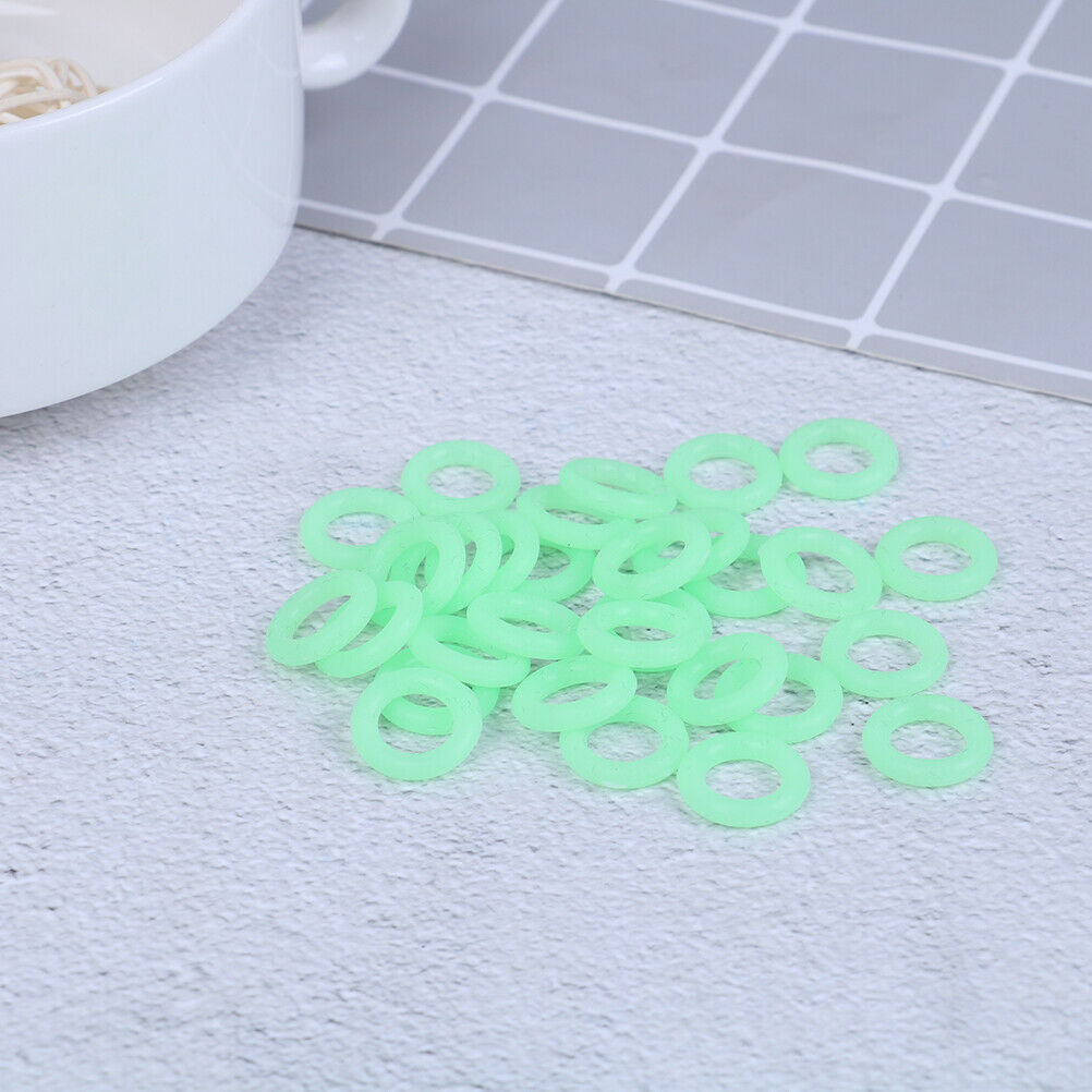 30Pcs/Pack Green Color Camping Nail Night Vision Luminous Tent Nail Rin.l8