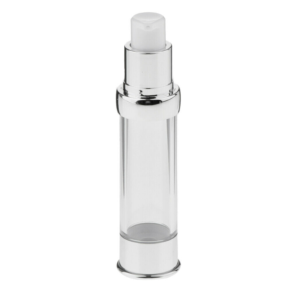 Set of 2 Airless Pump Bottles Bottles Sunscreen Lotion Storage Container