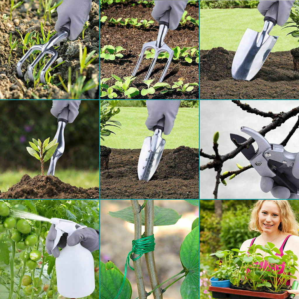 9-Pack Garden Tool Set Succulent Tool Set Planting Tools Outdoor Tools
