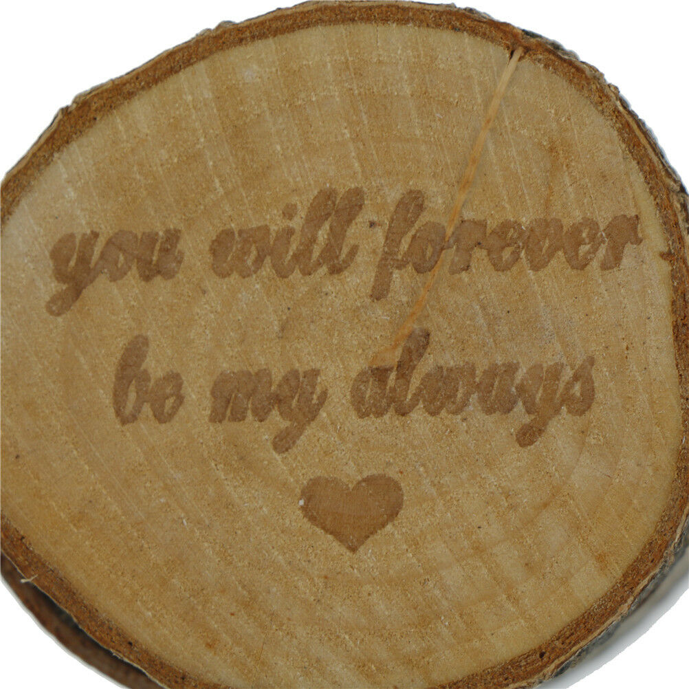 Rustic Wedding Engagement Ring Box Bearer Custom Wooden Ring Holder Case .l8