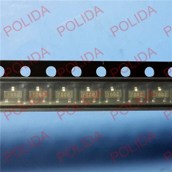 100PCS MOSFET Transistor CHANGJIANG/COMCHIP SOT-23-3 2N7002 2N7002-G 7002