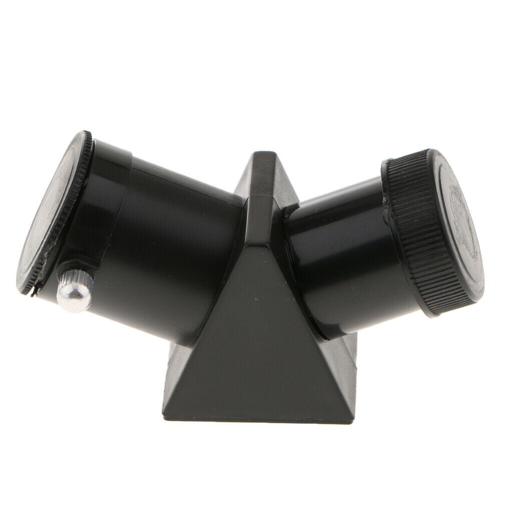 Telescope Erecting Prism Refractor Diagonal Mirror & 0.965" Eyepiece Lens