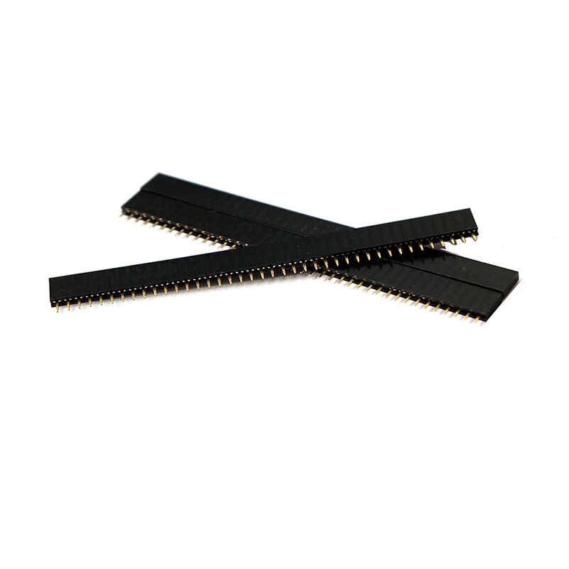 20x 40 Pin 2.54mm Male Female SIL Header Socket Single Row Strip PCB Conne.l8