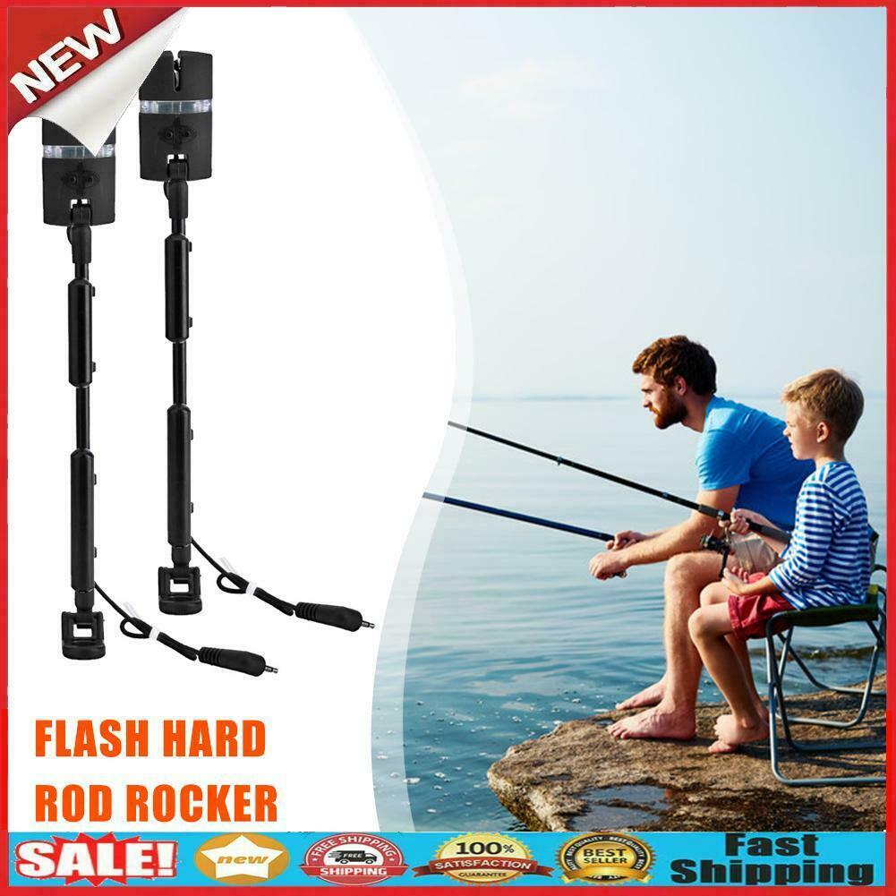 2pcs/Bag Fish Bite Alarm Swinger 7 Color LED Bite Indicator Fishing Tackle @