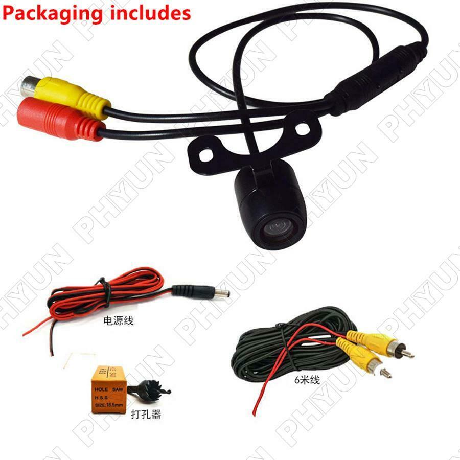 DC 12V HD Night Vision Car Rear View Camera with Dynamic Trajectory Parking Line