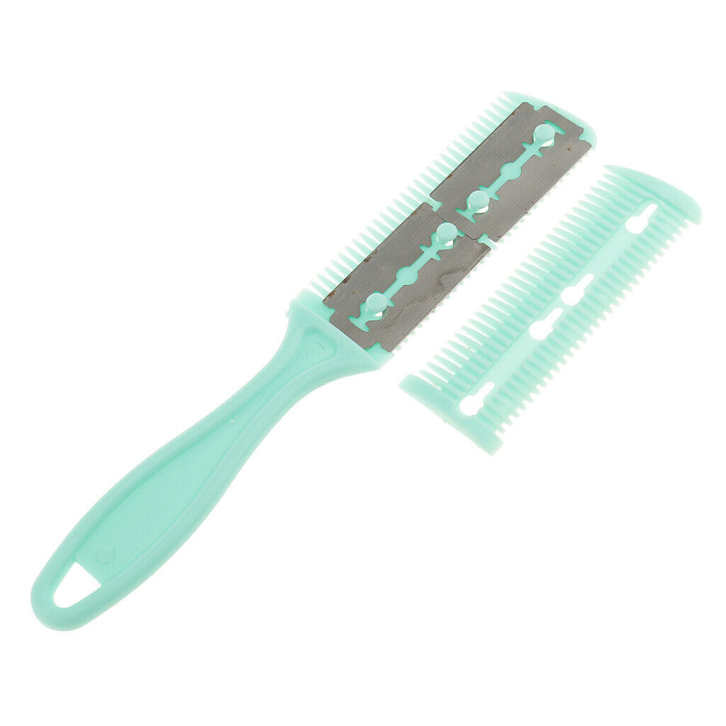 Professional Dual Sides Salon Hair Beard Trimmer Thinning Grooming Comb