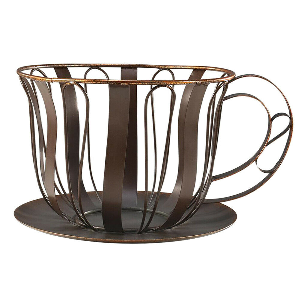 Coffee Pod Holder Coffe Capsule Storage Basket Fruit Organizer Kitchen
