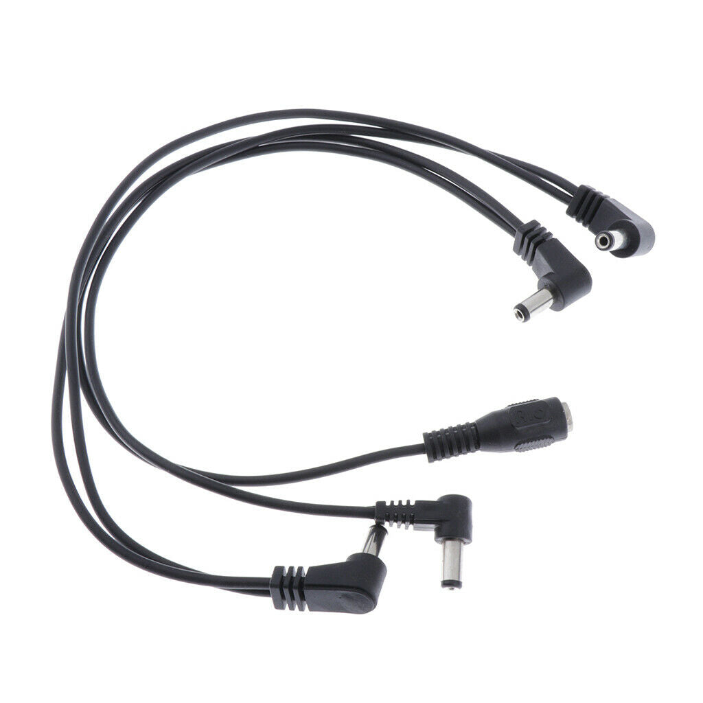 4-Way Rectangular Daisy-Chain Power Cable for Footswitch