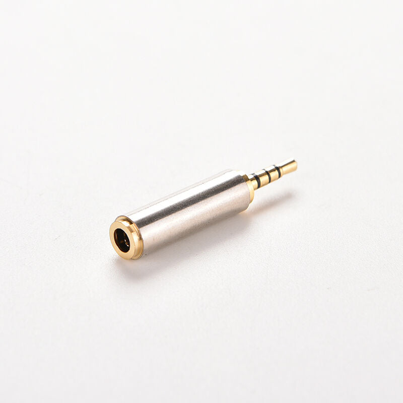 2X2.5mm Male to 3.5mm Great Stereo Mic Audio Earphone Jack Adapter Conver.l8