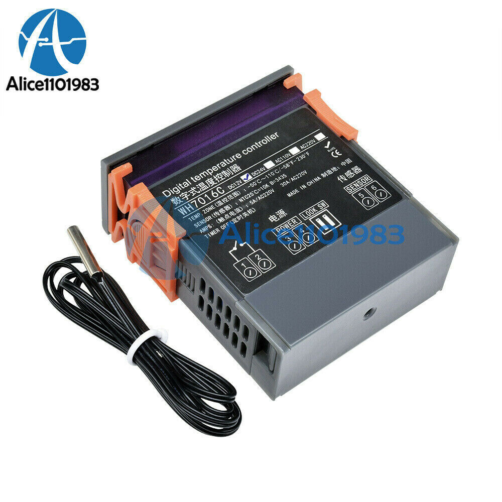 Digital Temperature Controller Thermostat Automatic DC12V Control Switch Module
