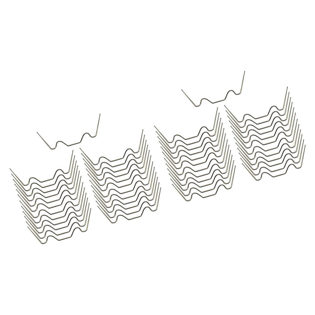 50Pcs Stainless Steel Glazing Clips W Wire Clip Pane for Glass Greenhouses