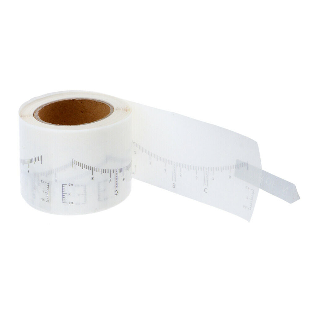 Disposable Microblading Eyebrow Measure Ruler Stickers Tattoo Makeup Tools