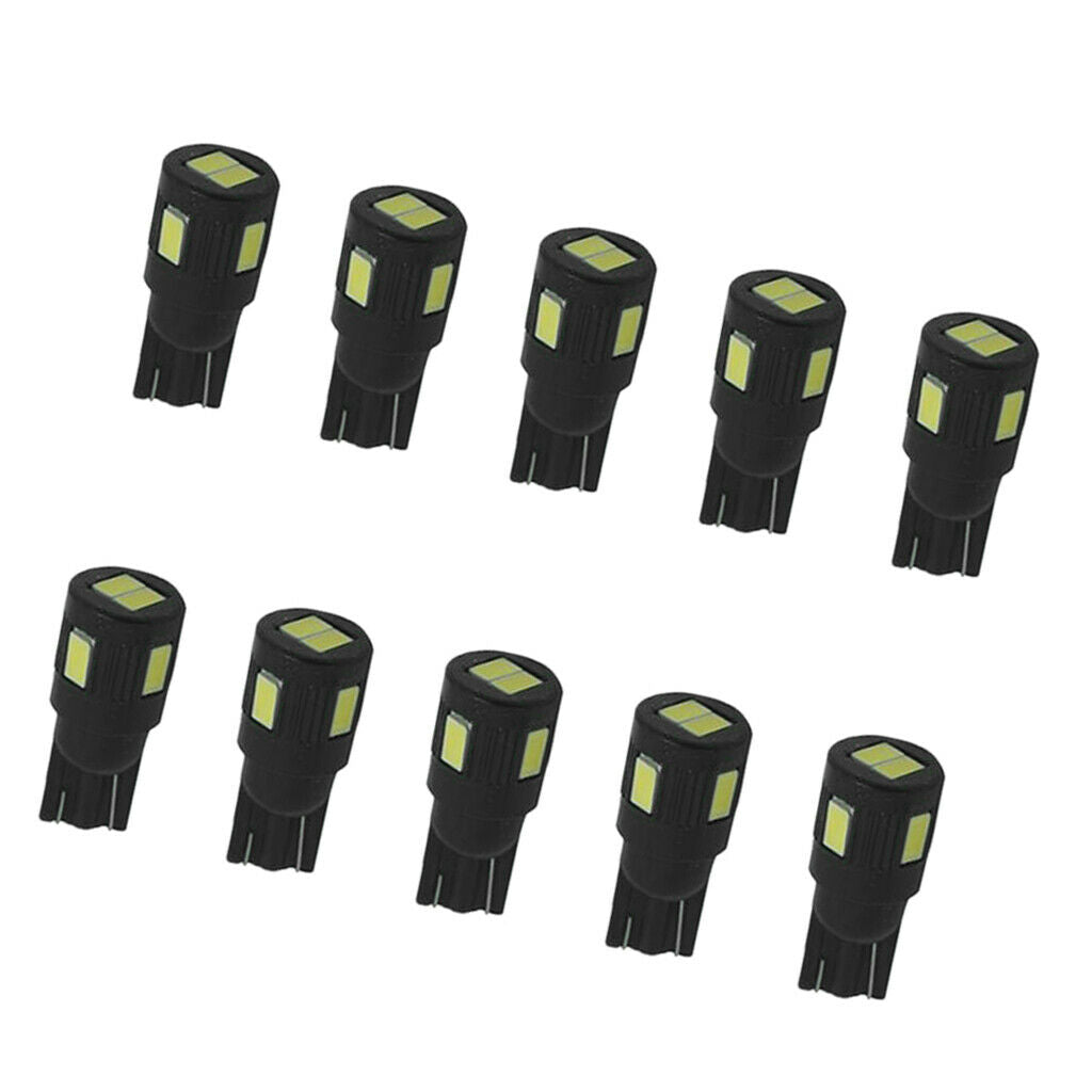 10 X T10 5630 SMD Bulb Daytime Running Lights, Reversing Lights, Side Indicator