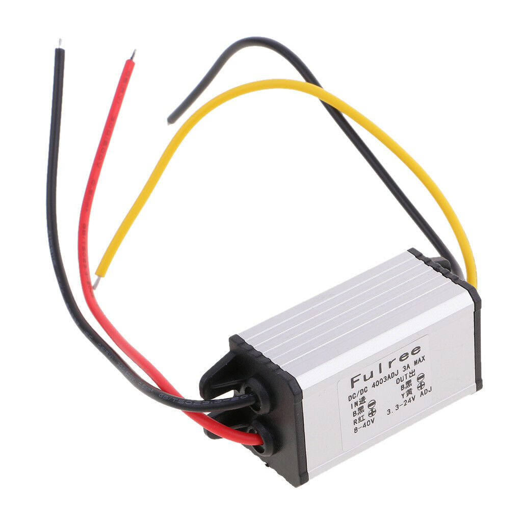 Ajustable 3A  Buck Converter 8-40V to 3.3-24V Power module DC-DC