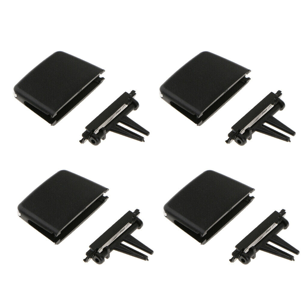 4 Pack Car Front Air Conditioning  Outlet Tab Clip for BMW 3 Series