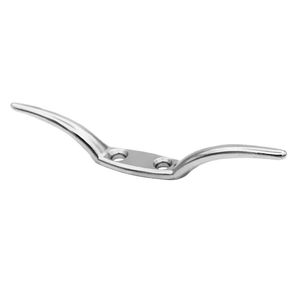 6 Inch Stainless Steel Boat Rope Cleats Marine Hardware Rope Fixing Parts fit