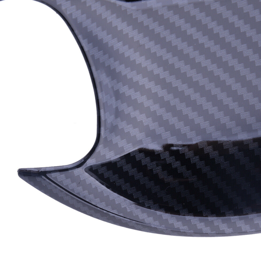 Carbon Fiber Look Door Handle + Bowl Cover Fit For Kia Forte K3 Cerato 2019 2020
