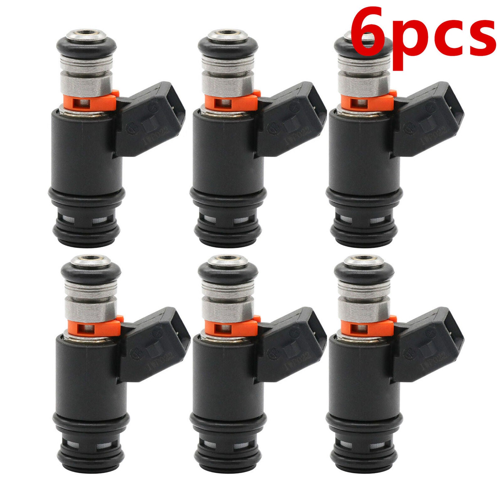 6pcs IWP-022 Fuel Injector Nozzle for VW Golf Jetta EuroVan 2.8 V6 #021906031D